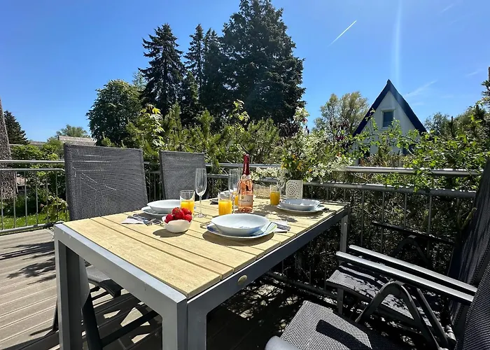 度假居 Finnhuette Nr.42 Auf Moenchgut 加格尔